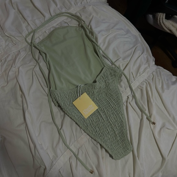 Anthropologie Charlie Holiday Sage One Piece - Picture 6 of 7